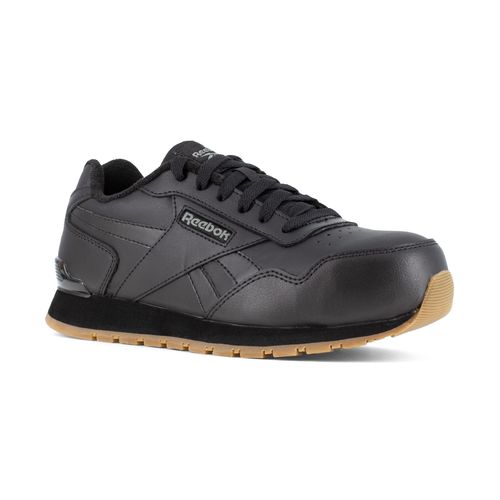 Reebok Work Women's Harman Work Sneaker - EH Composite Toe - Black - Profile View