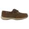 Rockport Works Men's Sailing Club 3 Eye Tie Boat Steel Toe EH CSA Shoe - Brown - Side View