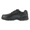 Rockport Work Men's Five Eye Tie Casual Moc Toe Oxford Steel Toe SD10 Work Shoe - Black - Side View