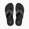 Reef Spring Woven Women's Sandals - Black/white - Top
