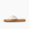 Reef Spring Woven Women's Sandals - Vintage White - Left Side