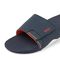 Reef Fanning Slide Men's Comfort Sandals - Navy/Orange/White