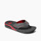 Reef Fanning Men's Sandals - Red/raven - Angle
