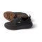 Reef Fanning Shoe view 3 - Black/Silver