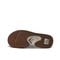 Reef Fanning Men's Comfort Beach Sandals - Tan Suede