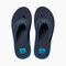 Reef Fanning Men's Sandals - Ocean Blue - Top