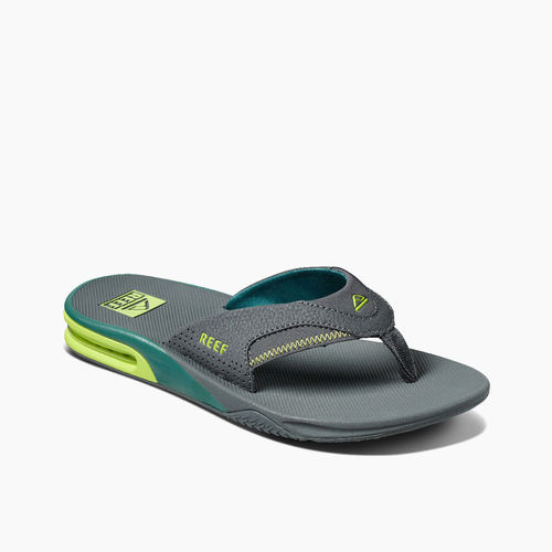 Reef Fanning Men's Sandals - Grey Volt - Angle