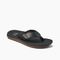 Men\'s Beach Sandals - Reef Santa Ana - Black - Angle