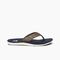 Men\'s Beach Sandals - Reef Santa Ana - Navy/khaki - Side