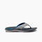 Men\'s Beach Sandals - Reef Santa Ana - Blue / Light Grey - Side