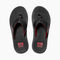 Reef Santa Ana Men's Sandals - Raven/red - Top