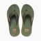 Men\'s Beach Sandals - Reef Santa Ana - Olive/gum - Top