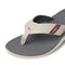 Reef Santa Ana Men's Comfort Beach Sandals - Tan/Grey/Maroon
