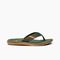 Men\'s Beach Sandals - Reef Santa Ana - Olive/gum - Side