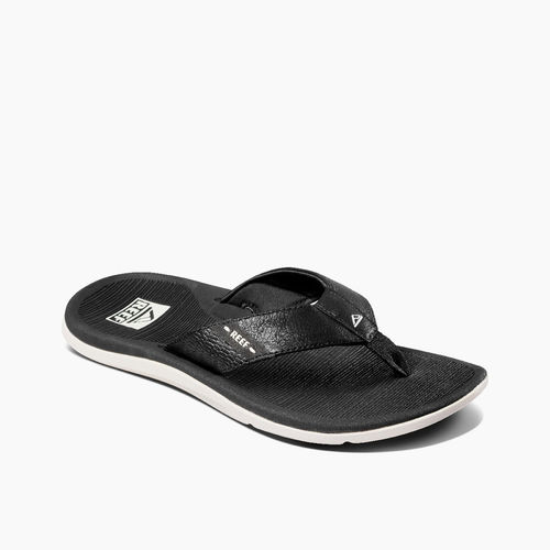 Men\'s Beach Sandals - Reef Santa Ana - Grey/white - Angle