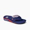 Reef Fanning X Mlb Men's Sandals - Phillies - Angle