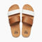 Reef Cushion Vista Women\'s Beach Sandals - White Duo - Top