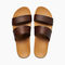 Reef Cushion Vista Women's Sandals - Chocolate - Top