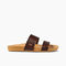 Reef Cushion Vista Women\'s Beach Sandals - Chocolate - Side