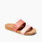 Reef Cushion Vista Women\'s Beach Sandals - Blush Duo - Angle