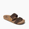 Reef Cushion Vista Thread Women's Sandals - Chocolate - Angle