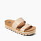 Reef Cushion Vista Hi Women's Sandals - Seashell - Angle