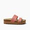 Reef Cushion Vista Hi Women's Sandals - Rose - Side