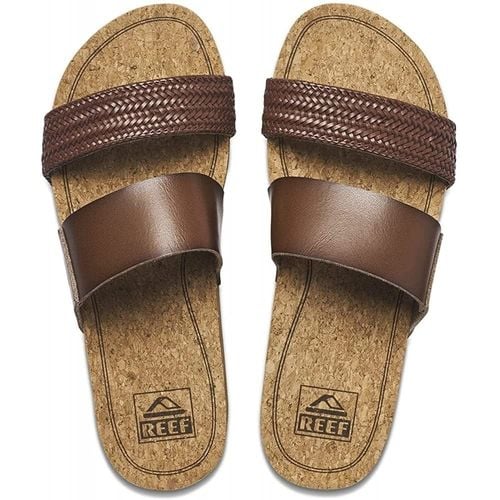 Reef Cushion Vista Hi Women's Comfort Platform Sandals - Chocolate