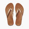 Reef Cushion Slim Women's Sandals - Tan/champagne - Top