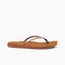 Reef Cushion Slim Women\'s Sandals - Leopard - Side