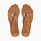 Reef Cushion Slim Women's Sandals - Leopard - Top