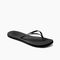Reef Bliss Nights Women\'s Sandals - Black Patent - Angle