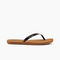 Reef Bliss Nights Women's Sandals - Black Patent/tan - Side