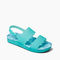 Reef Water Vista Women\'s Beach Sandals - Marbled Blue - Angle