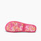 Reef Water Vista Women\'s Beach Sandals - Marbled Pink - Sole