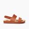 Reef Water Vista Women\'s Beach Sandals - Brunette - Side
