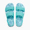 Reef Water Vista Women's Sandals - Marbled Blue - Top