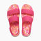 Reef Water Vista Women's Sandals - Marbled Pink - Top