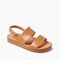 Reef Water Vista Women\'s Beach Sandals - Natural Shine - Angle