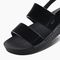 Reef Water Vista Women\'s Beach Sandals - Black Shine - Detail