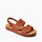 Reef Water Vista Women\'s Beach Sandals - Brunette - Angle