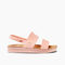 Reef Water Vista Women\'s Beach Sandals - Blush/tan - Side