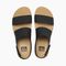 Reef Water Vista Women\'s Beach Sandals - Black/tan - Top