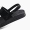 Reef Water Vista Women\'s Beach Sandals - Black Shine - Detail