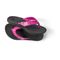 Reef Santa Ana view 2 - Fuchsia Red/Black