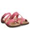 Bearpaw Teresa Women's Faux Leather Upper Sandals - 2898W Bearpaw- 652 - Pink - 8