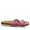 Bearpaw Jaycee Women's Cow Suede Upper Sandals - 2906W Bearpaw- 660 - Orchid - View