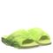 Bearpaw Lauryn Women's Faux Fur Upper Sandals - 2909W Bearpaw- 320 - Acid Lime - 8