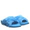 Bearpaw Lauryn Women's Faux Fur Upper Sandals - 2909W Bearpaw- 380 - Blue - 8