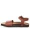 Bearpaw Alma Women's Leather Upper Sandals - 2928W Bearpaw- 116 - Saddle - Side View